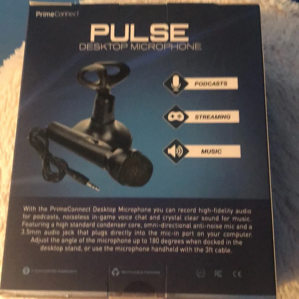 New pulse desktop microphone